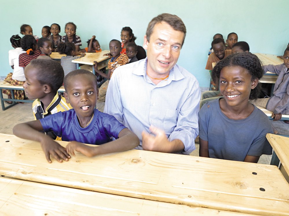 V Etiopii na návštěvě jedné ze škol, které Člověk v tísni pomáhal vybudovat a provozovat