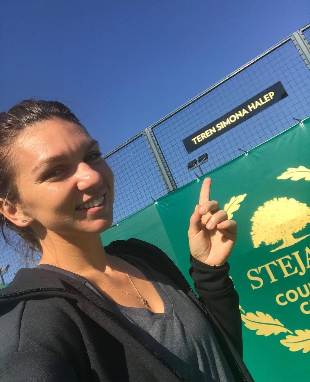 Sympatická rumunská tenistka Simona Halepová