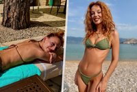 Zpěvačka Sima po boji o zdraví: Plavky, slunce a sexy křivky!