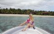Simona si dovolenou na ostrově Mauricius užívá plnými doušky.