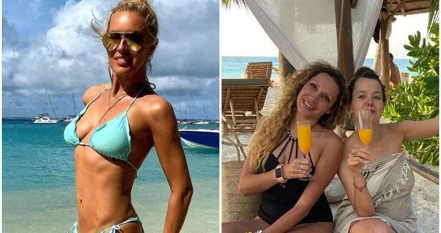 Celebrity, které utekly před zimou do tepla: Kdo si užíval v Maroku nebo na Bali?