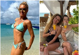 Celebrity, které utekly před zimou do tepla: Kdo si užíval v Maroku nebo na Bali?