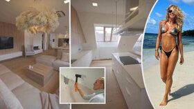 Simona Krainová ukázala byt po nákladné rekonstrukci: Elegantní luxus v bílé!