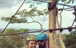 Simona Krainová s Karlem Vágnerem na dovolené na Kostarice