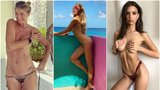 Fotogalerie: Celebrity, které se rády ukazují nahé na Instagramu