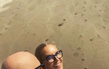 Modelka Krainová s rodinou utekla do Španělska: Život je lepší na pláži!