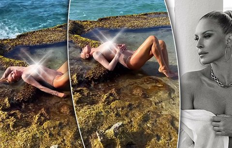 Krainová (50) dráždí: Mokrá erotika!