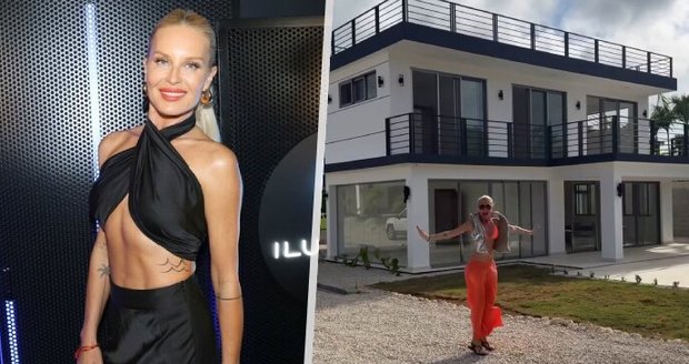 Simona Krainová se pochlubila luxusní vilou v Dominikáně