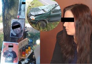 Řidička Simona (20) dostala za smrt tří kamarádů tři roky ve vězení.