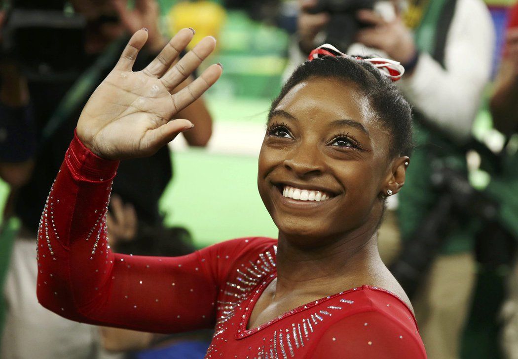 Simone Bilesová slaví už třetí zlato z olympijských her