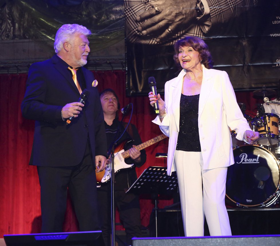 Na narozeninový koncert Milana Drobného zpěvačka jen tak nezapomene.