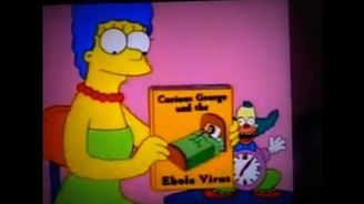Předpověděl seriál Simpsonovi ebolu již v roce 1997? Byla to jen náhoda