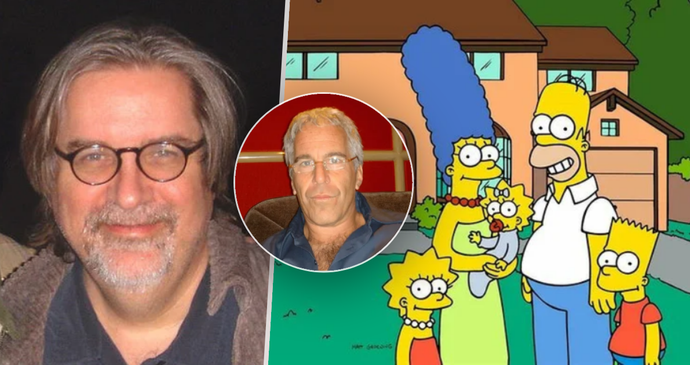 Tvůrce Simpsonových měl spojitost s Epsteinem