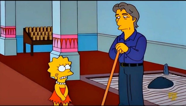 Líza Simpsonová a Richard Gere