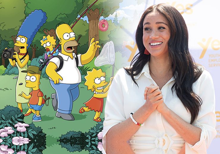 Meghan se možná objeví v Simpsonových