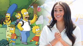 Meghan se možná objeví v Simpsonových.