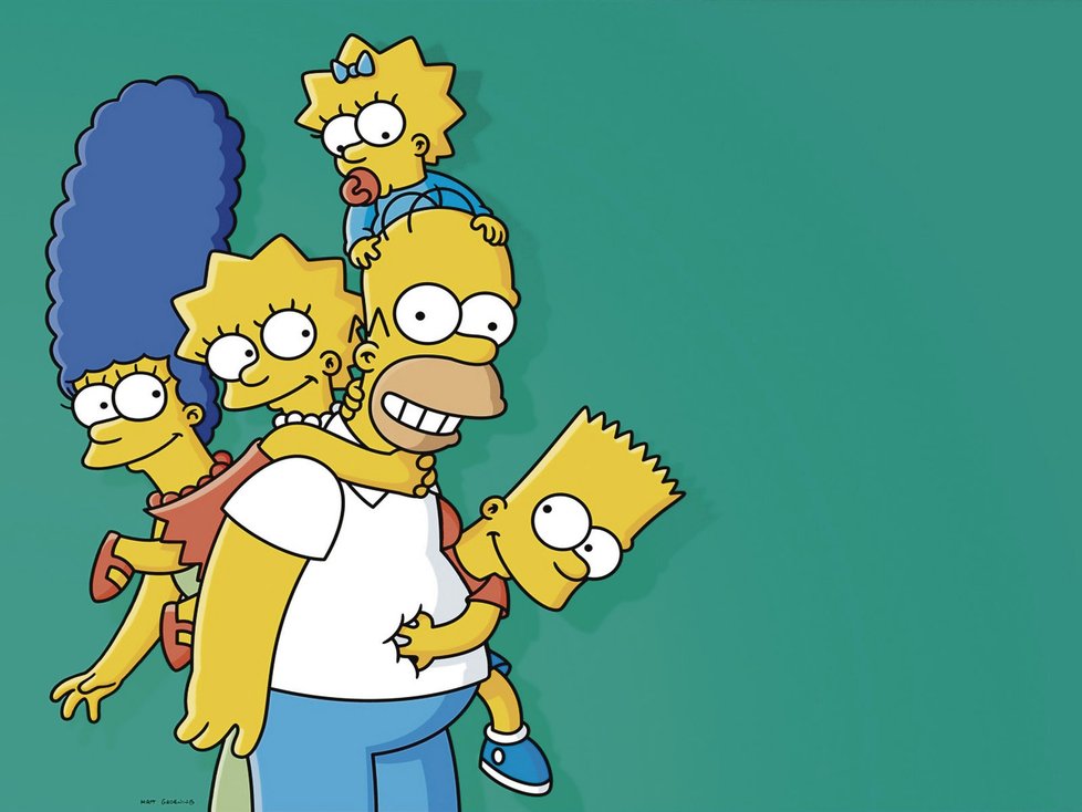 Simpsonovi - světově proslulá seriálová rodinka