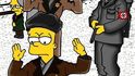 Italský výtvarník, který se označuje jako aleXsandro Palombo, vydal k 70. výročí osvobození koncentračního tábora Osvětim sérii obrázků, které jistě vyvolají kontroverze. Je na nich rodina ze známého seriálu Simpsonovi, ale jako židovští vězni v tomto vyhlazovacím táboře.