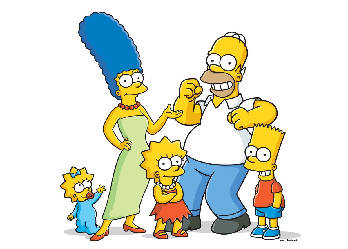 Legendární rodinka Simpsonových