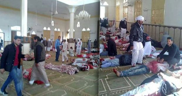 Teroristé začali pálit v mešitě během modliteb: Zmasakrovali nejméně 235 lidí