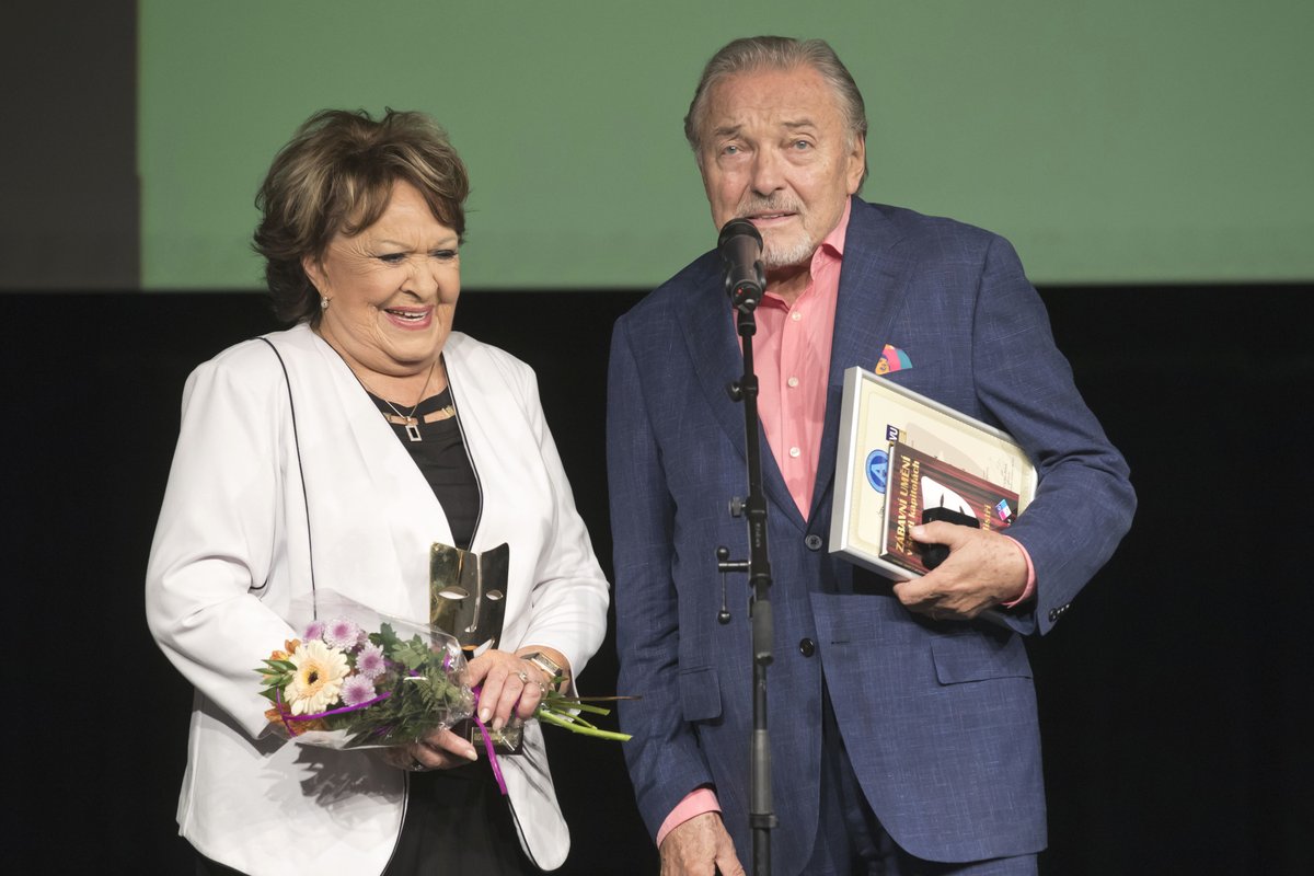 Jiřina Bohdalová a Karel Gott