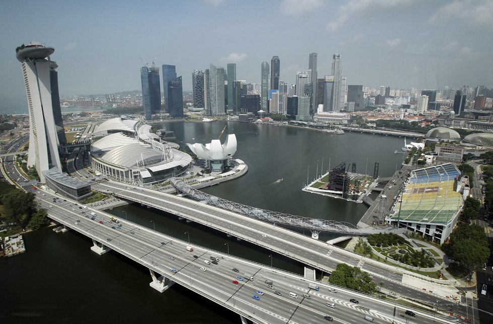 Singapurský přístav se neustále rozrůstá