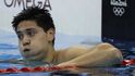 singapurský vítězný plavec na olympijských hrách v Riu Joseph Schooling