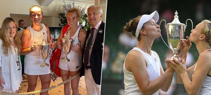Krejčíková se Siniakovou po wimbledonském úspěchu: Gratuloval Souček i legenda Kodeš! Krejčíková se Siniakovou po wimbledonském úspěchu: Gratuloval Souček i legenda Kodeš!