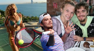Siniaková & Macháč. Další tenisový milenecký pár: Láska z karantény Siniaková & Macháč. Další tenisový milenecký pár: Láska z karantény