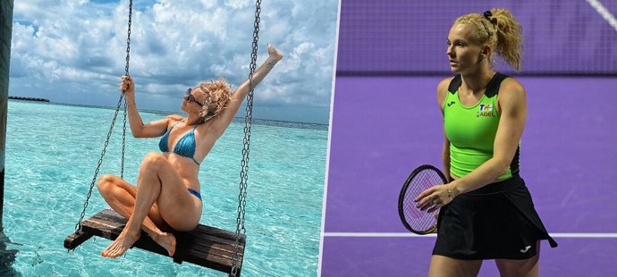 Kateřina Siniaková dovolenkovala v Maledivách. Kdo jí všechny krásné fotky z ráje pořídil?