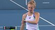 Kateřina Siniaková v Melbourne psychicky neunsela výprask od krajanky Petry Kvitové