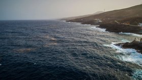 Sinice v moři u Tenerife