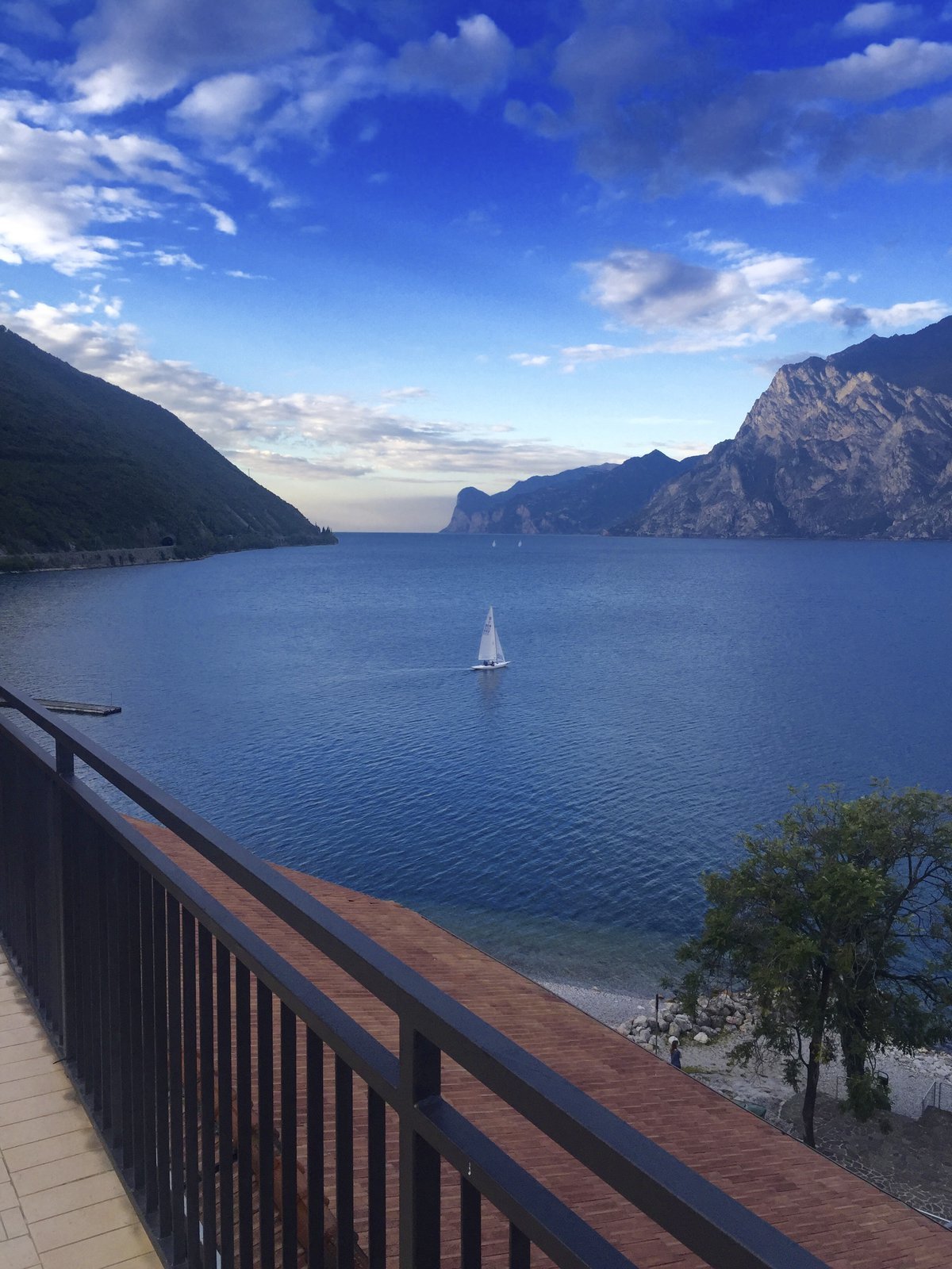 Na líbánky vyrazili manžele k jezeru Lago di Garda v Itálii.