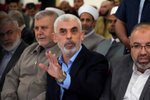 Šéf politického křídla Hamásu v Pásmu Gazy Jahjá Sinvár (23. 11. 2023)