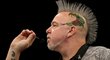 Šipkařská hvězda Peter Wright Šipkařská hvězda Peter Wright
