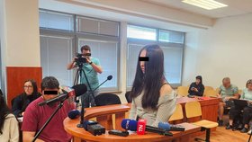 Obviněná Barbora P. v případu týraní v Siřemi