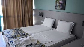 Pokoj v bulharském hotelu Sirena