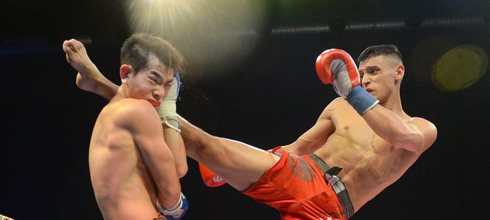 Václav Sivák je českou hvězdou kickboxu