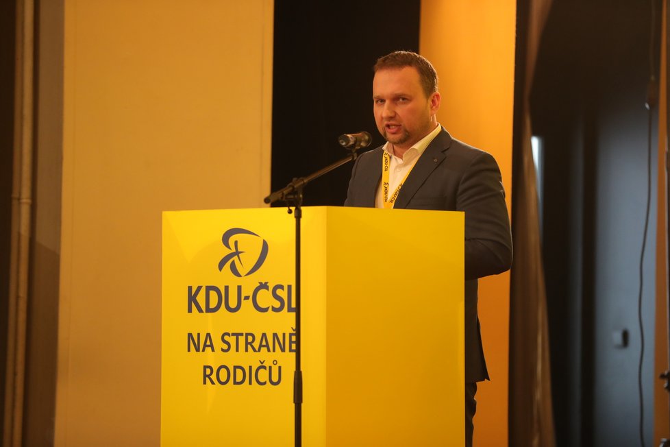 Mimořádný sjezd KDU-ČSL: Marian Jurečka (25.1.2020)