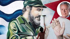 Propagandista KSČM Jan Skála se dojal nad úmrtím Fidela Castra.