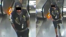  Útočník bezdůvodně zmlátil v metru muže.
