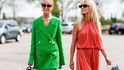 Thora Valdimars a Jeanette Madsen na kodaňském fashion weeku