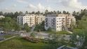 Navzdory krizi Skanska pokračuje v investičních aktivitách. Nedávno zahájila výstavbu třetí etapy projektu Albatros Kbely, v rámci které vznikne 96 bytů.