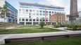 Developer Skanska Property patří mezi průkopníky v užívání aplikací v kancelářských budovách. Na snímku administrativní centrum Corso Court v Praze-Karlíně.