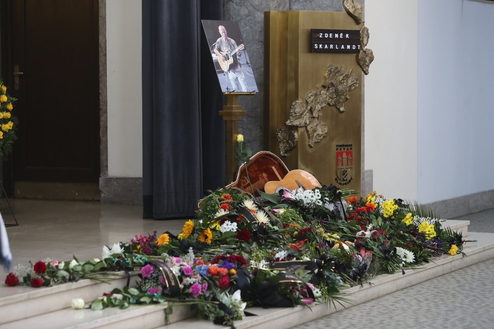 Pohřeb Zdeňka Skarlandta