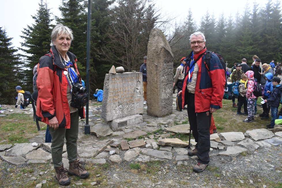 Helena (62) a Jaroslav (58) Hiklovi přijeli z Olomouce