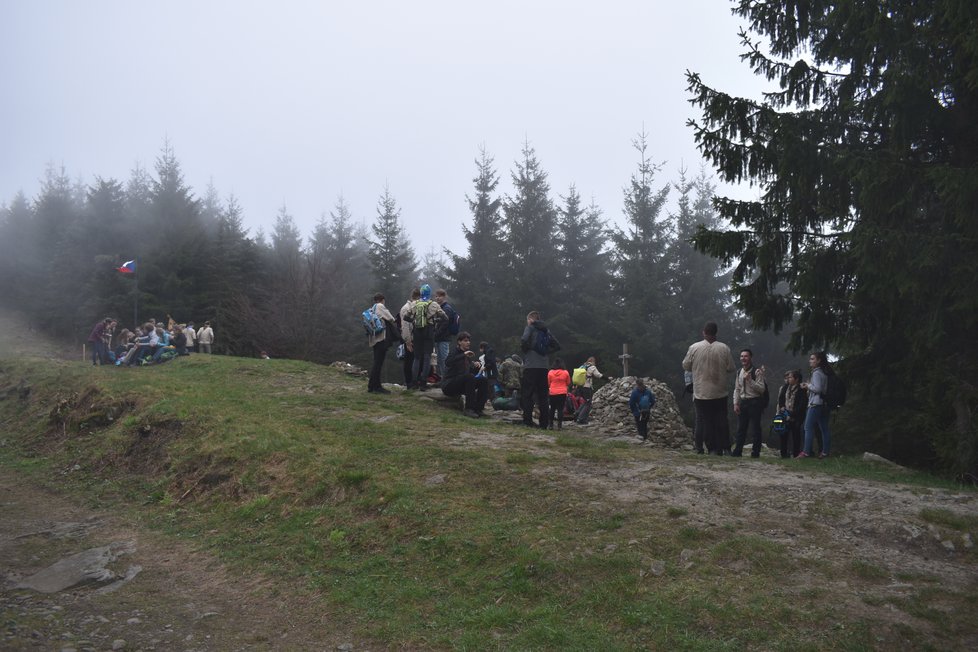 Tuhle malou plochu brzy zaplnily tři tisícovky skautů (2).