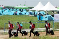 Evakuace českých i dalších skautů v Jižní Koreji je v plném proudu: Země očekává úder bouře Khanun