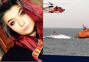 Dívku z vody zachraňovali vrtulníkem, ale utrhlo se s ní lano. Pád z dvanáctimetrové výšky nepřežila.