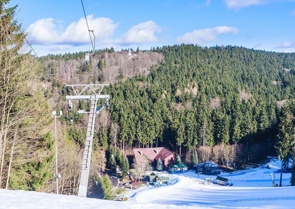 Ski resort Mariánky, Mariánské Lázně